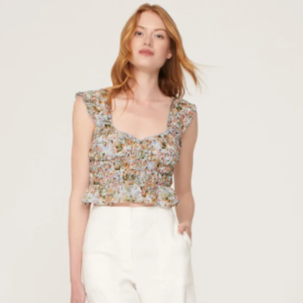 Rosita Floral Smocked Top